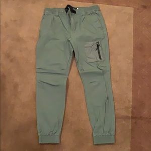 Modern Amusement Cargo Joggers, Army Green